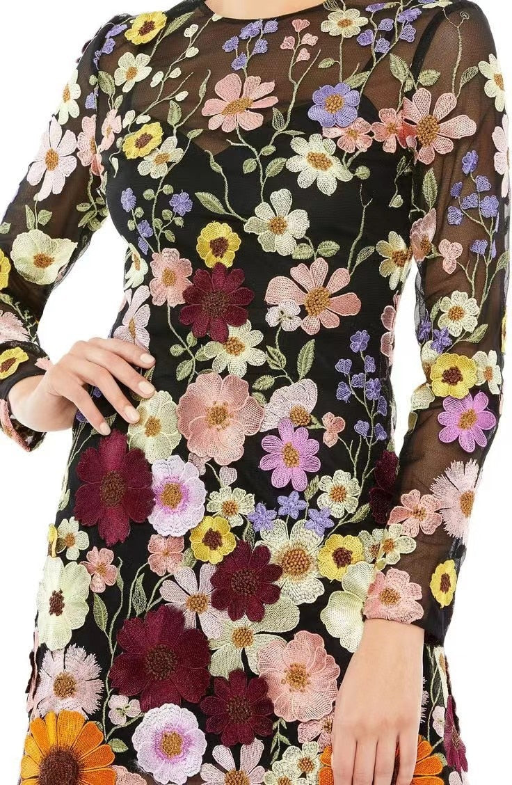 Vestido Curto Floral - Miss Taylor - Miss Femme